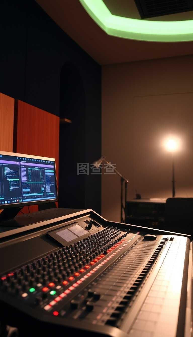 錄音棚混音臺(tái)專業(yè)音樂制作